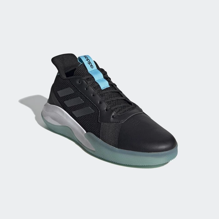 Zapatillas De Balonmano Adidas RunTheGame Hombre Negras | 42QHRLSG