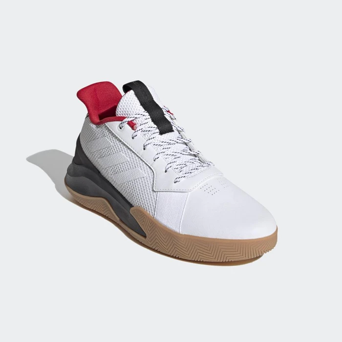 Zapatillas De Balonmano Adidas RunTheGame Hombre Blancas | 51RGQZKC