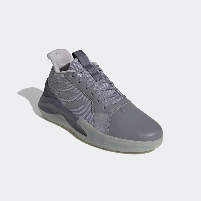 Zapatillas De Balonmano Adidas RunTheGame Hombre Gris | 97JNFALS