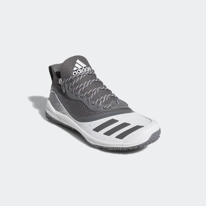 Zapatillas De Beisbol Adidas Icon V Turf Hombre Gris | 57TBODLC