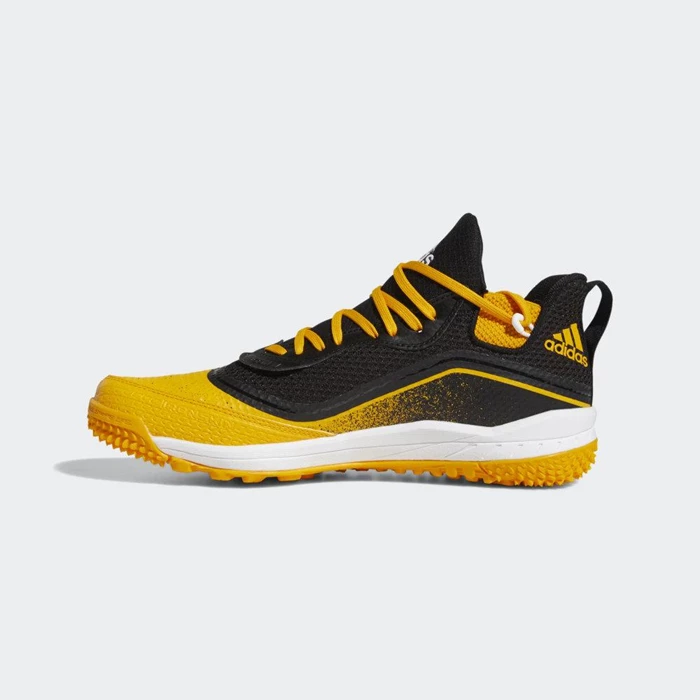 Zapatillas De Beisbol Adidas Icon V Turf Hombre Amarillo | 79JOFZMK