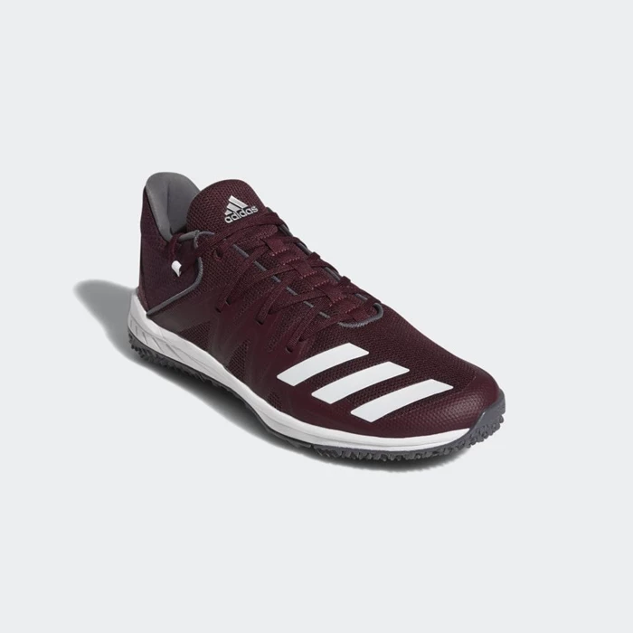 Zapatillas De Beisbol Adidas Speed Turf Hombre Burdeos | 37PNFTKZ