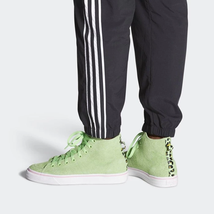 Zapatillas De Skate Adidas Nizza Hi RF Hombre Verde | 39XPVALO