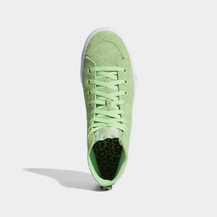 Zapatillas De Skate Adidas Nizza Hi RF Hombre Verde | 39XPVALO