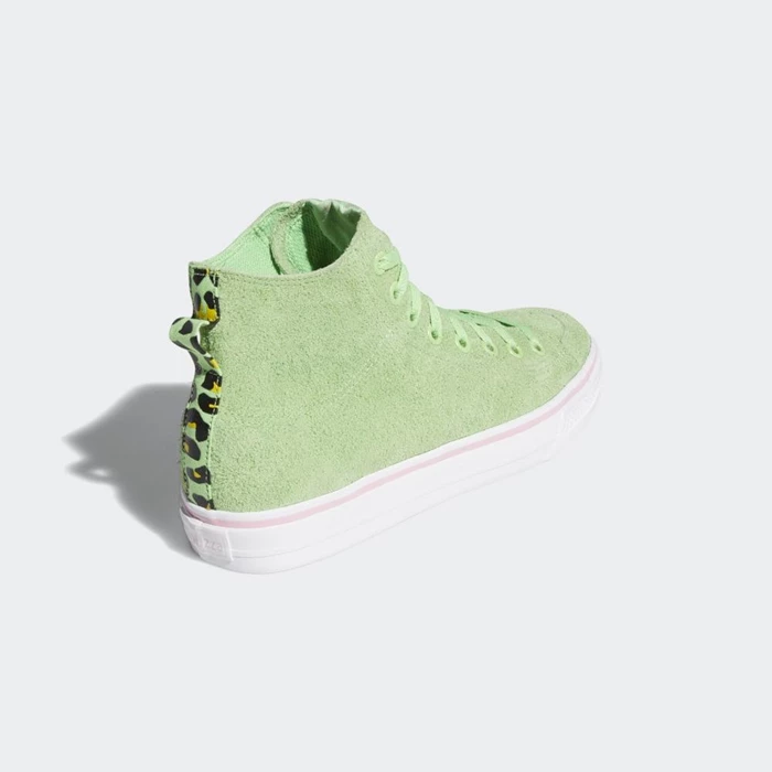 Zapatillas De Skate Adidas Nizza Hi RF Mujer Verde | 94YSCLHI