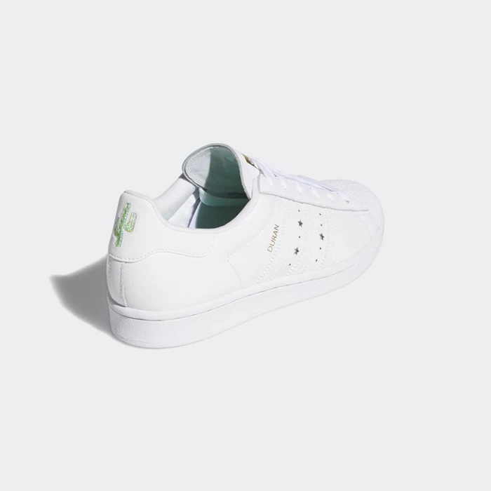 Zapatillas De Skate Adidas Superstar ADV x Duran Mujer Blancas | 26AOHBDX