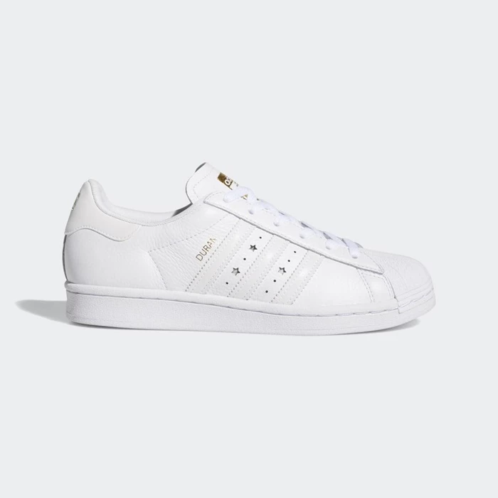 Zapatillas De Skate Adidas Superstar ADV x Duran Mujer Blancas | 26AOHBDX