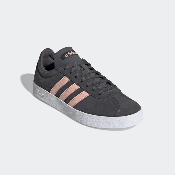 Zapatillas De Skate Adidas VL Court 2.0 Mujer Gris | 12PRDYXF