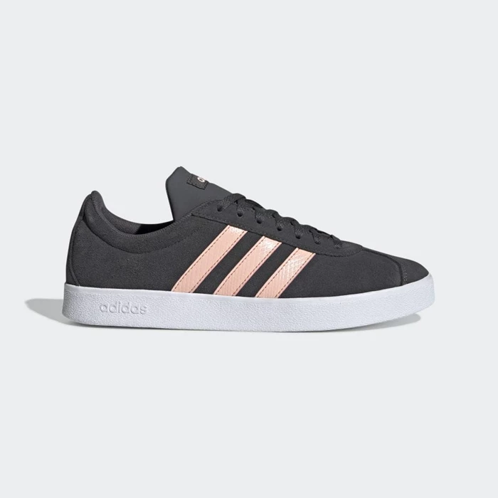 Zapatillas De Skate Adidas VL Court 2.0 Mujer Gris | 12PRDYXF