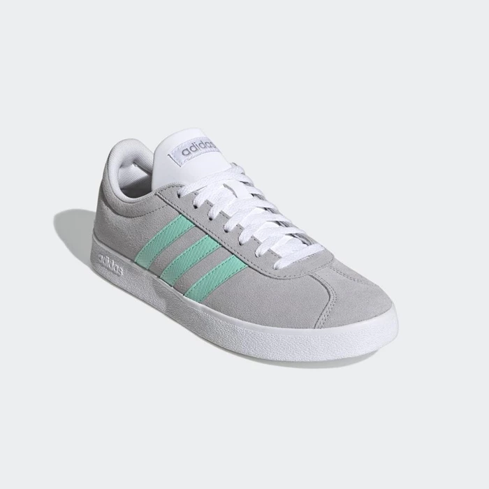 Zapatillas De Skate Adidas VL Court 2.0 Mujer Gris | 40KEAFQH