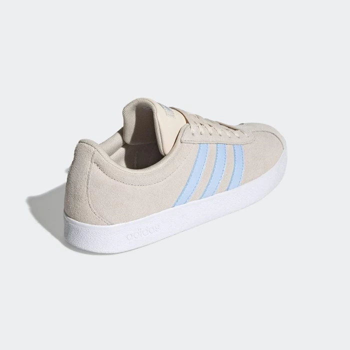 Zapatillas De Skate Adidas VL Court 2.0 Mujer Beige | 53MIWZSE