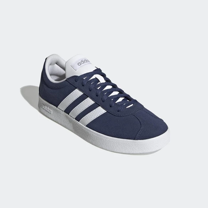 Zapatillas De Skate Adidas VL Court 2.0 Mujer Azules | 78WRMKZV