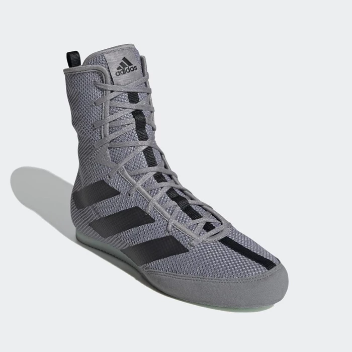 Zapatillas Deportivos Adidas Box Hog 3 Hombre Gris | 27HKUGRF