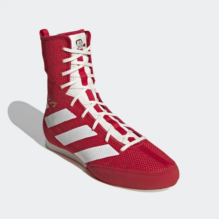 Zapatillas Deportivos Adidas Box Hog 3 Hombre Rojas | 81POQYSX