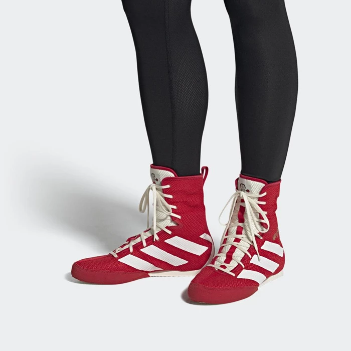 Zapatillas Deportivos Adidas Box Hog 3 Mujer Rojas | 13OSTPIU