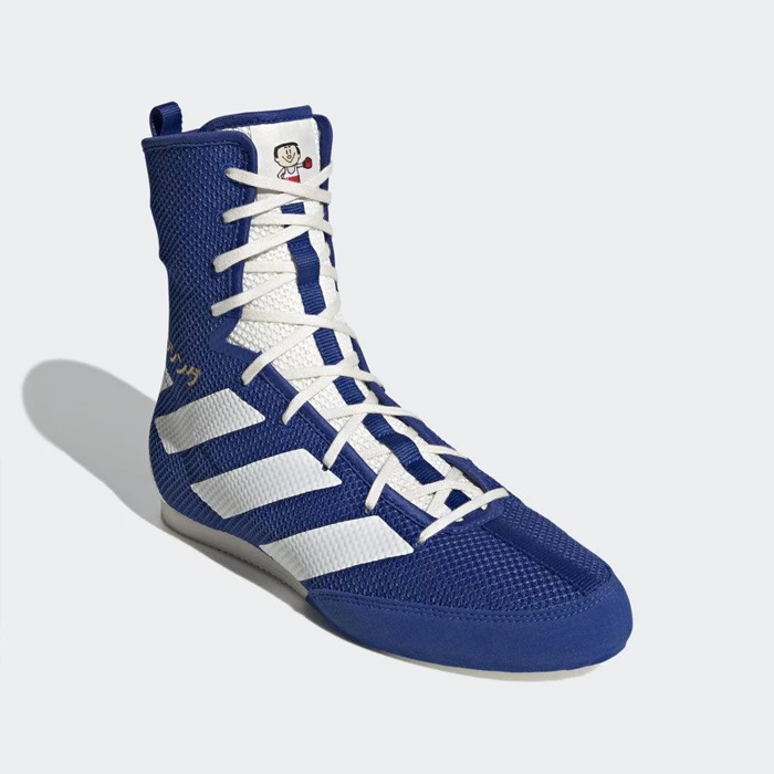 Zapatillas Deportivos Adidas Box Hog 3 Mujer Azules | 76GXVUFY