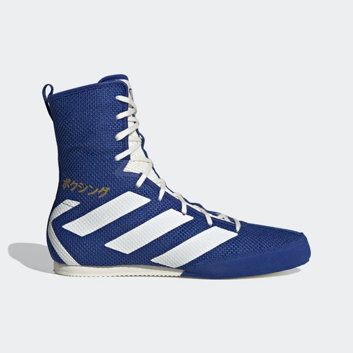 Zapatillas Deportivos Adidas Box Hog 3 Mujer Azules | 76GXVUFY