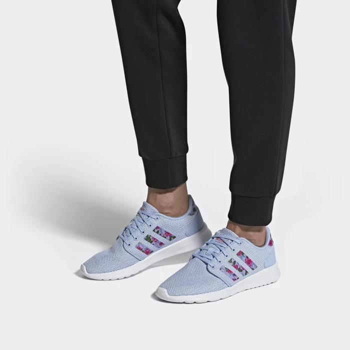 Zapatillas Para Caminar Adidas QT Racer Mujer Azules | 81UYOZMW