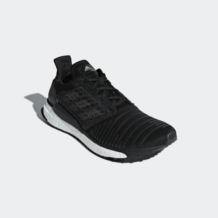 Zapatillas Para Caminar Adidas SolarBoost Hombre Negras | 76YEBPHU