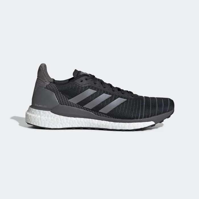 Zapatillas Para Caminar Adidas SolarGlide 19 Hombre Negras | 14VYIBLH