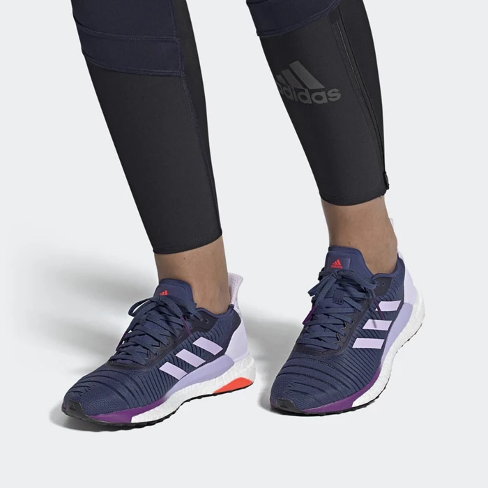 Zapatillas Para Caminar Adidas Solar Glide 19 Mujer Azules | 29RWNTLD