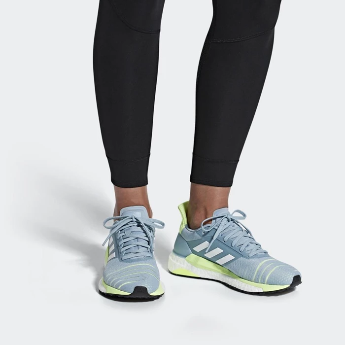 Zapatillas Para Caminar Adidas Solar Glide Mujer Azules | 34YQSBEP