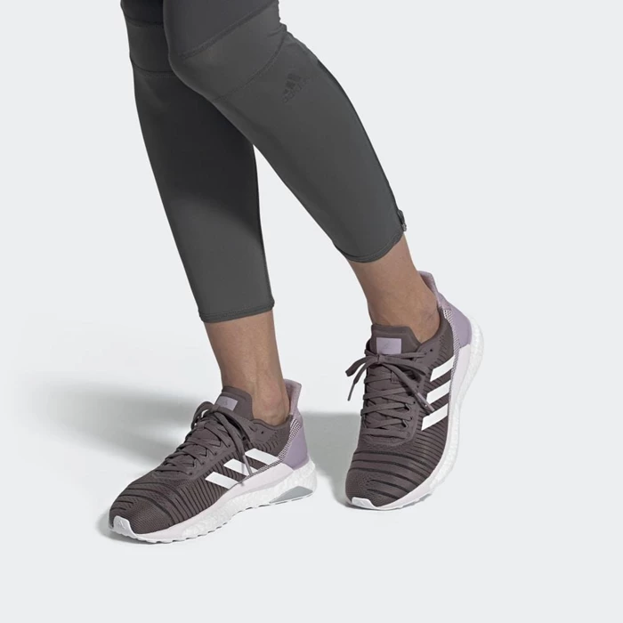 Zapatillas Para Caminar Adidas Solar Glide 19 Mujer Moradas | 47NMPLZR