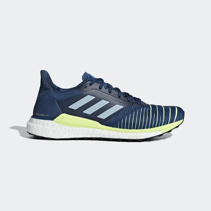 Zapatillas Para Caminar Adidas Solar Glide Hombre Azules | 71EAWGCT