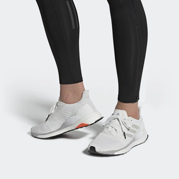 Zapatillas Para Caminar Adidas Solarboost 19 Hombre Blancas | 07VOHJLN