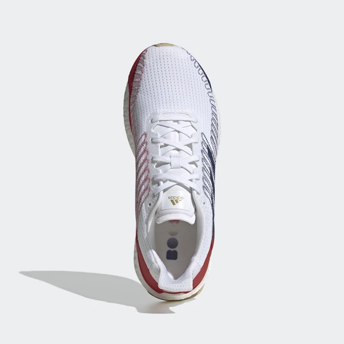 Zapatillas Para Caminar Adidas Solarboost 19 Hombre Blancas | 81ABXVHI