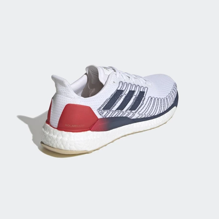 Zapatillas Para Caminar Adidas Solarboost 19 Hombre Blancas | 81ABXVHI