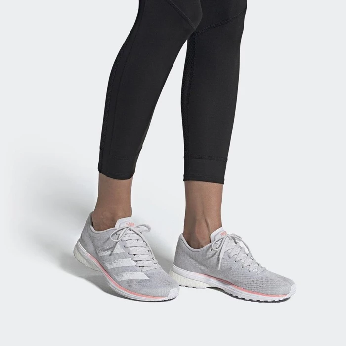 Zapatillas Running Adidas Adizero Adios 5 Mujer Gris | 51LTMJQC