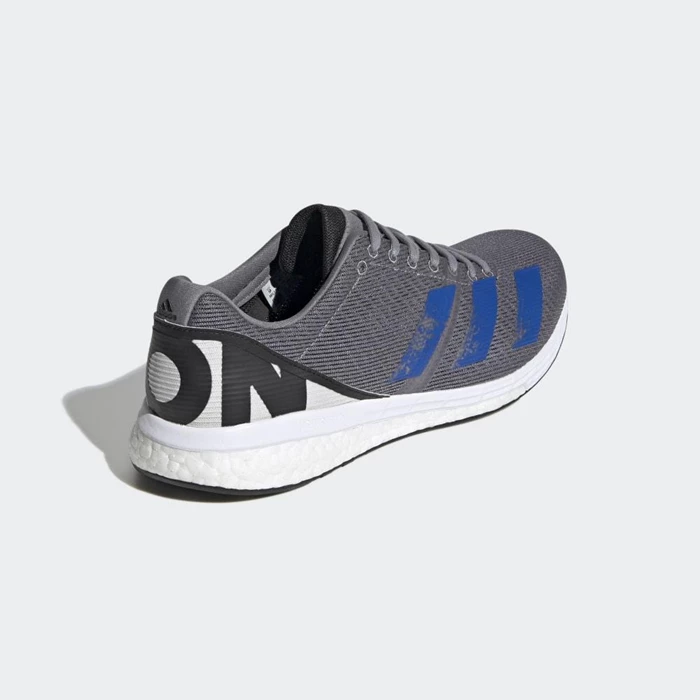 Zapatillas Running Adidas Adizero Boston 8 Hombre Gris | 85MDPYKE