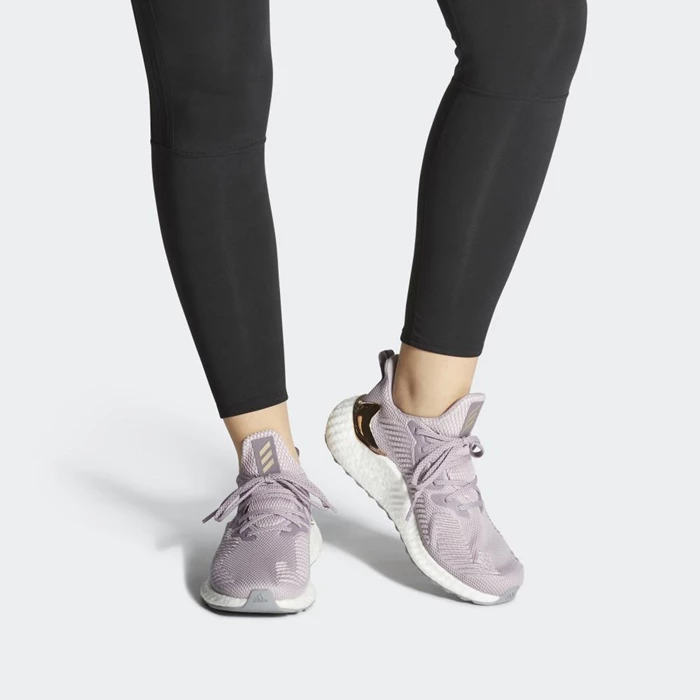 Zapatillas Running Adidas Alphaboost Mujer Moradas | 42ZFVQNH