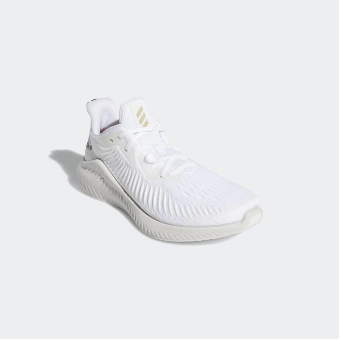 Zapatillas Running Adidas Alphabounce+ Hombre Blancas | 30KEUROT