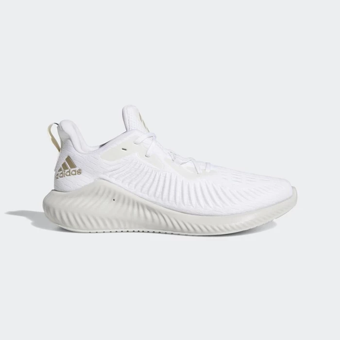 Zapatillas Running Adidas Alphabounce+ Hombre Blancas | 30KEUROT