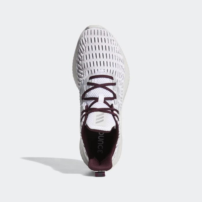 Zapatillas Running Adidas Alphabounce+ Hombre Blancas | 60BUQKNY