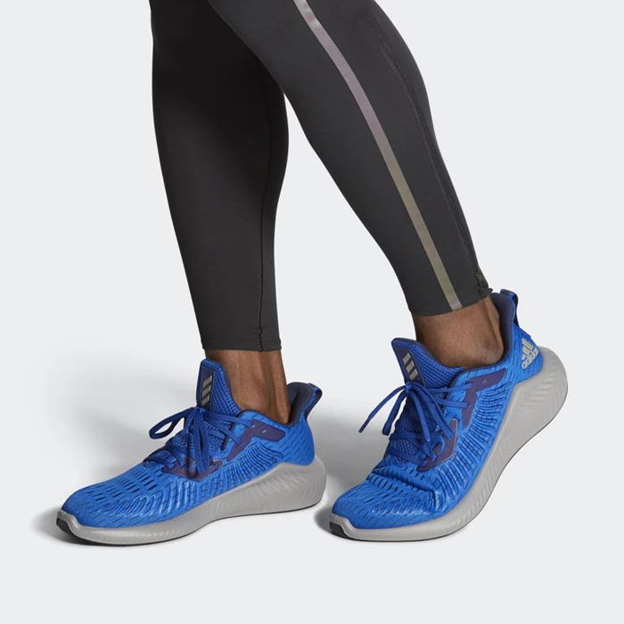 Zapatillas Running Adidas Alphabounce+ Mujer Azules | 50RCMYNE