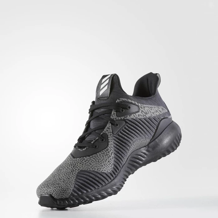 Zapatillas Running Adidas Alphabounce Reflective HPC AMS Hombre Negras | 75EGTDYS