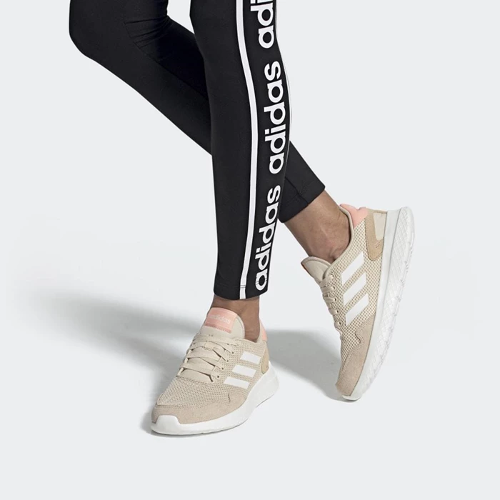 Zapatillas Running Adidas Archivo Mujer Beige | 89GUCDHY