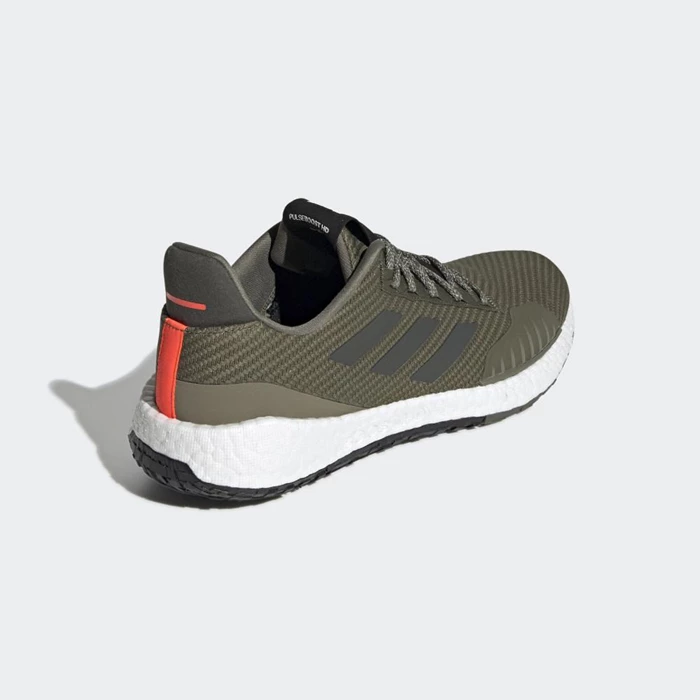 Zapatillas Running Adidas Pulseboost HD Winter Hombre Verde | 45OVQXCB