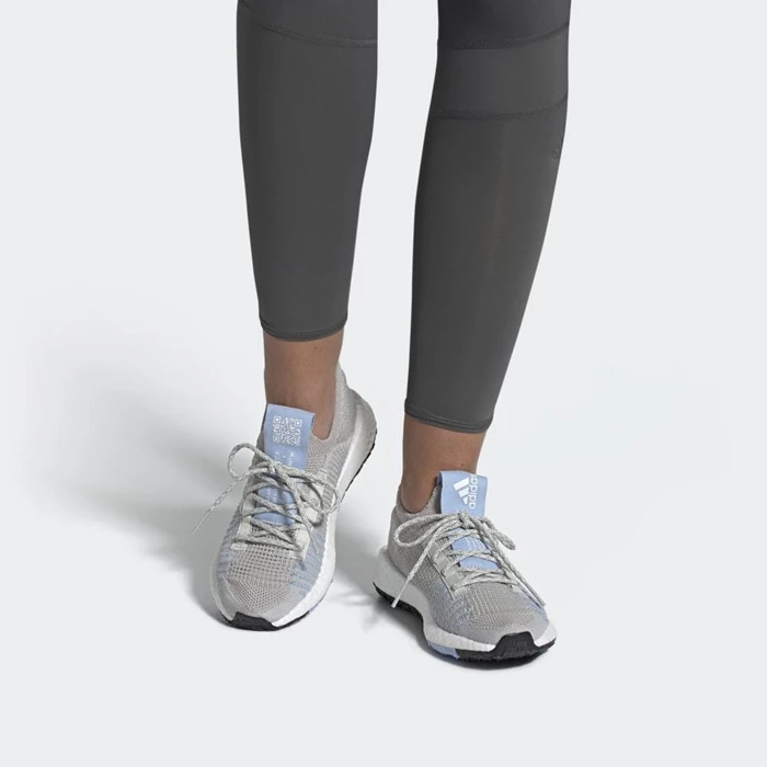 Zapatillas Running Adidas Pulseboost HD Mujer Gris | 46RHAWYU