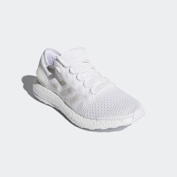 Zapatillas Running Adidas Pureboost Clima Hombre Blancas | 24JZICDS