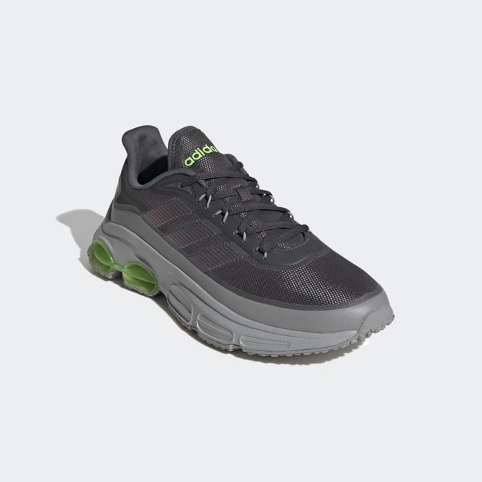 Zapatillas Running Adidas Quadcube Hombre Gris | 78IHBCWS