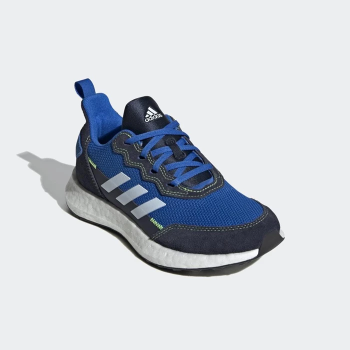 Zapatillas Running Adidas RapidaLux S and L Niños Azules | 26GHWKOB