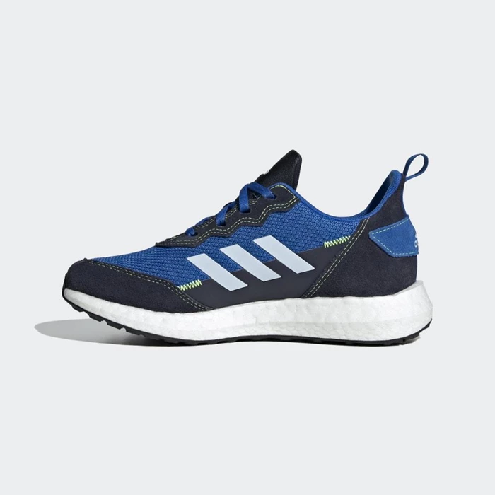 Zapatillas Running Adidas RapidaLux S and L Niños Azules | 26GHWKOB