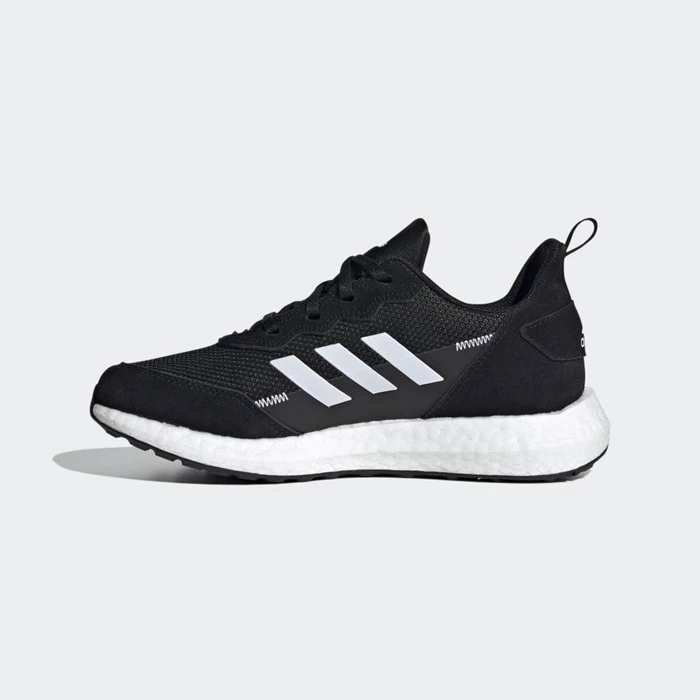 Zapatillas Running Adidas RapidaLux S and L Niños Negras | 56NMWIOD