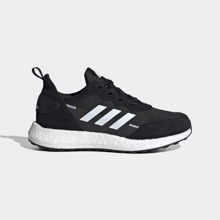 Zapatillas Running Adidas RapidaLux S and L Niños Negras | 56NMWIOD