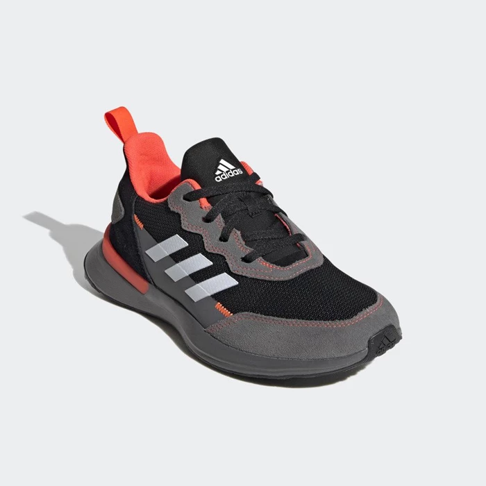 Zapatillas Running Adidas RapidaRun Elite Niños Negras | 09YHUQRW