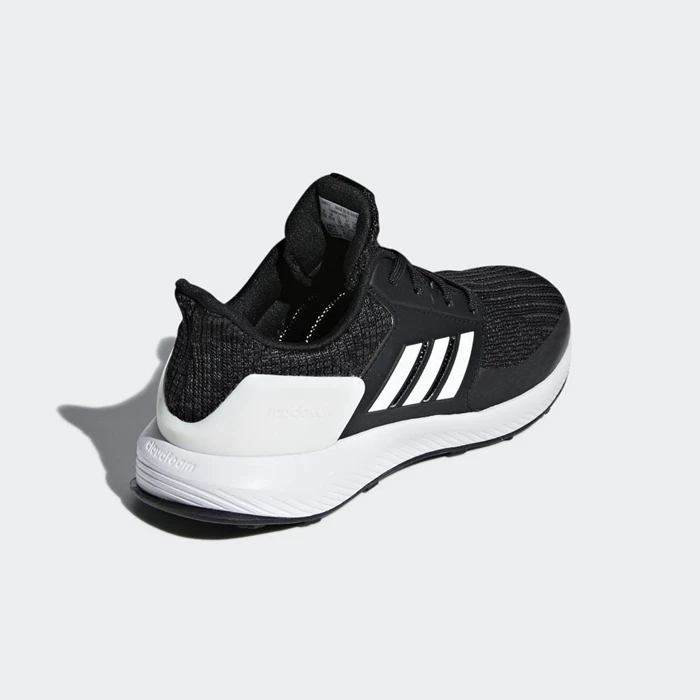 Zapatillas Running Adidas RapidaRun Knit Niños Negras | 78VHDTQX